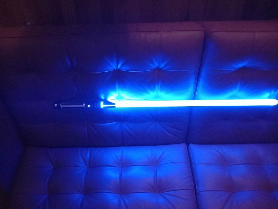 ANASABER Miecz Świetlny S9 - Sterowanie Ruchem, 12 Kolorów RGB, Metal