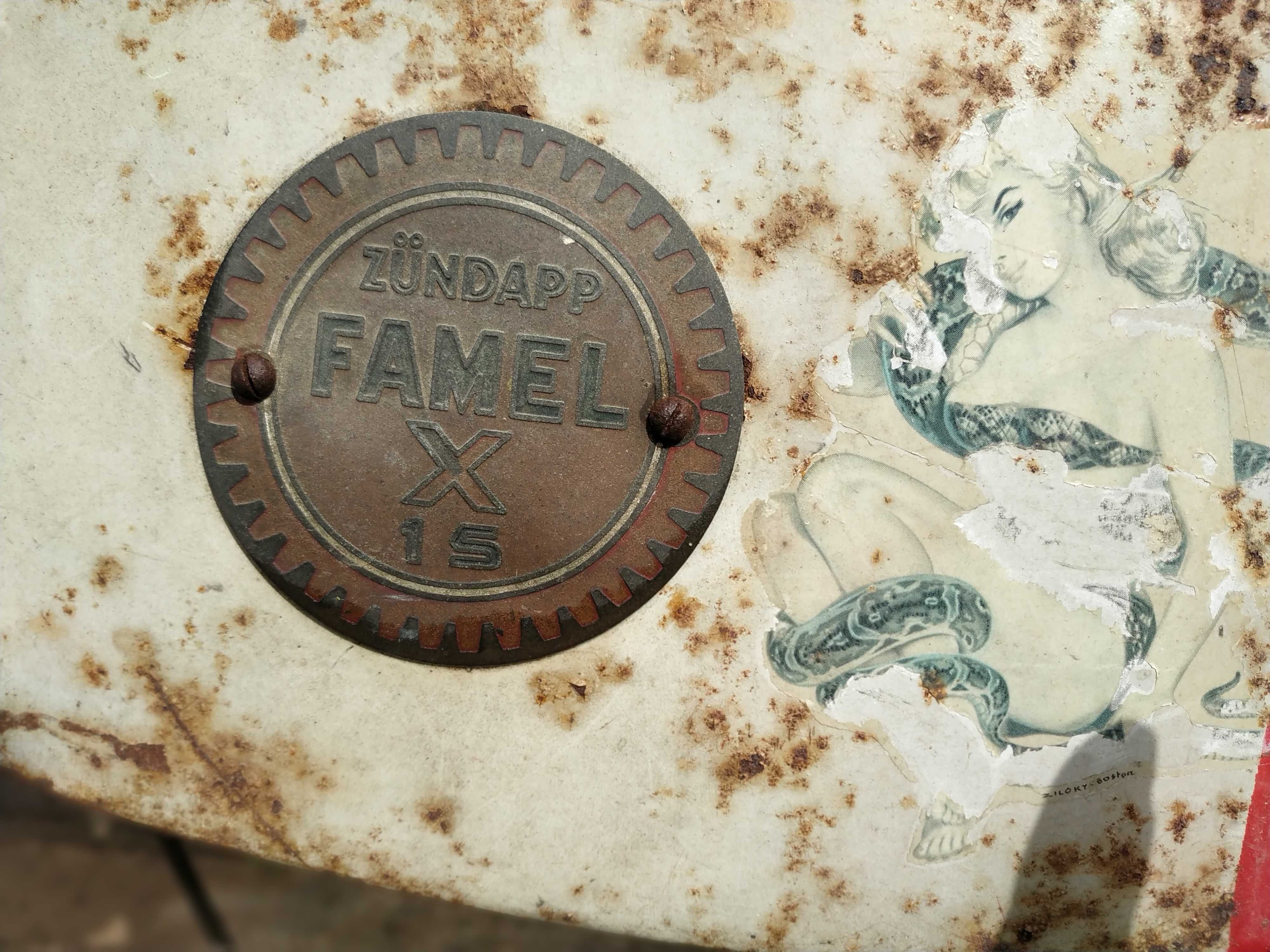 RARIDADE, para um amante do RESTAURO - FAMEL X 15 Zundapp