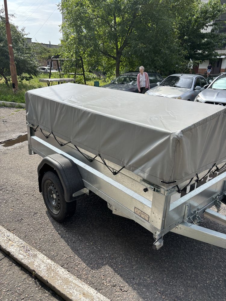 Продам причіп з нержавіючоьї сталі