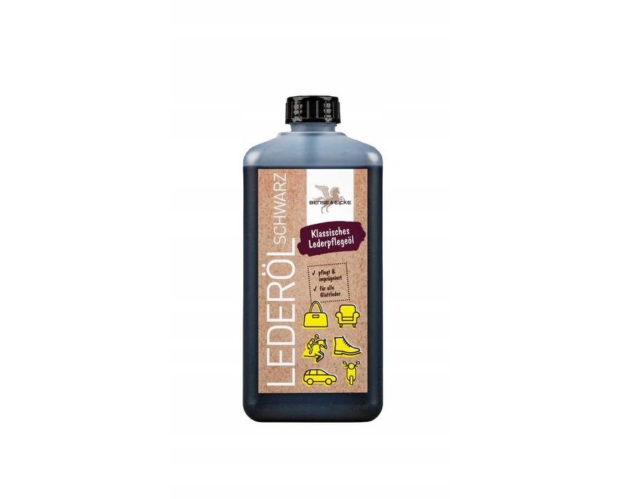 Olej do skór "lederol schwarz" 500ml