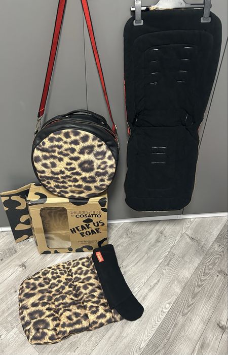 Ексклюзивний набор сумка та конверт леопард Cosatto