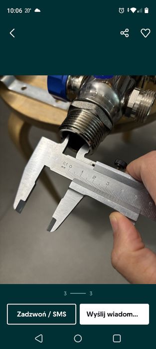 Rozdzielacz ogrzewania podłogowego, uponor, podłogówka, co, INOX,pex