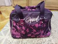 Дорожня жіноча сумка фірми Animals. (тканинна)