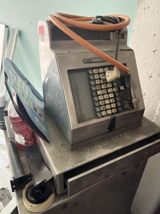 Registadora antiga colecionador