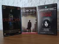 Filmes VHS Exorcista 1, 2 e 3 - Edição Portuguesa