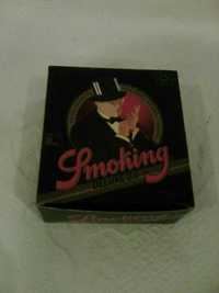 Caixa de mortalhas Smoking King size Black/Brown