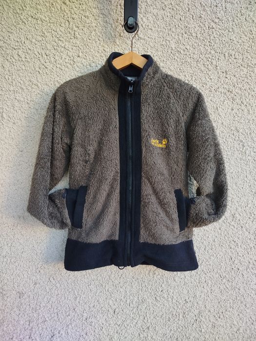 Флісова кофта jack wolfskin Тедді шерпа Джек вульфскін