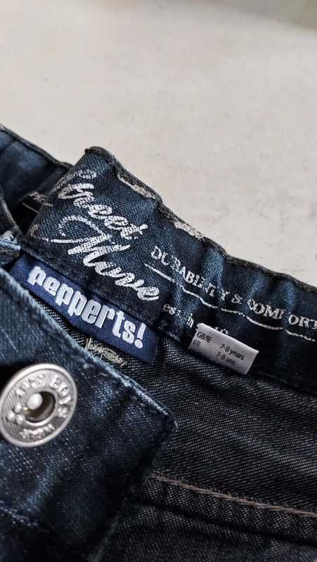 Spodnie dżinsy jeansy, rozm. 128