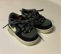 Дитячі кросівки/снікерси Nike Force 1 Lo TD Toddler Blk/Lime/Gry