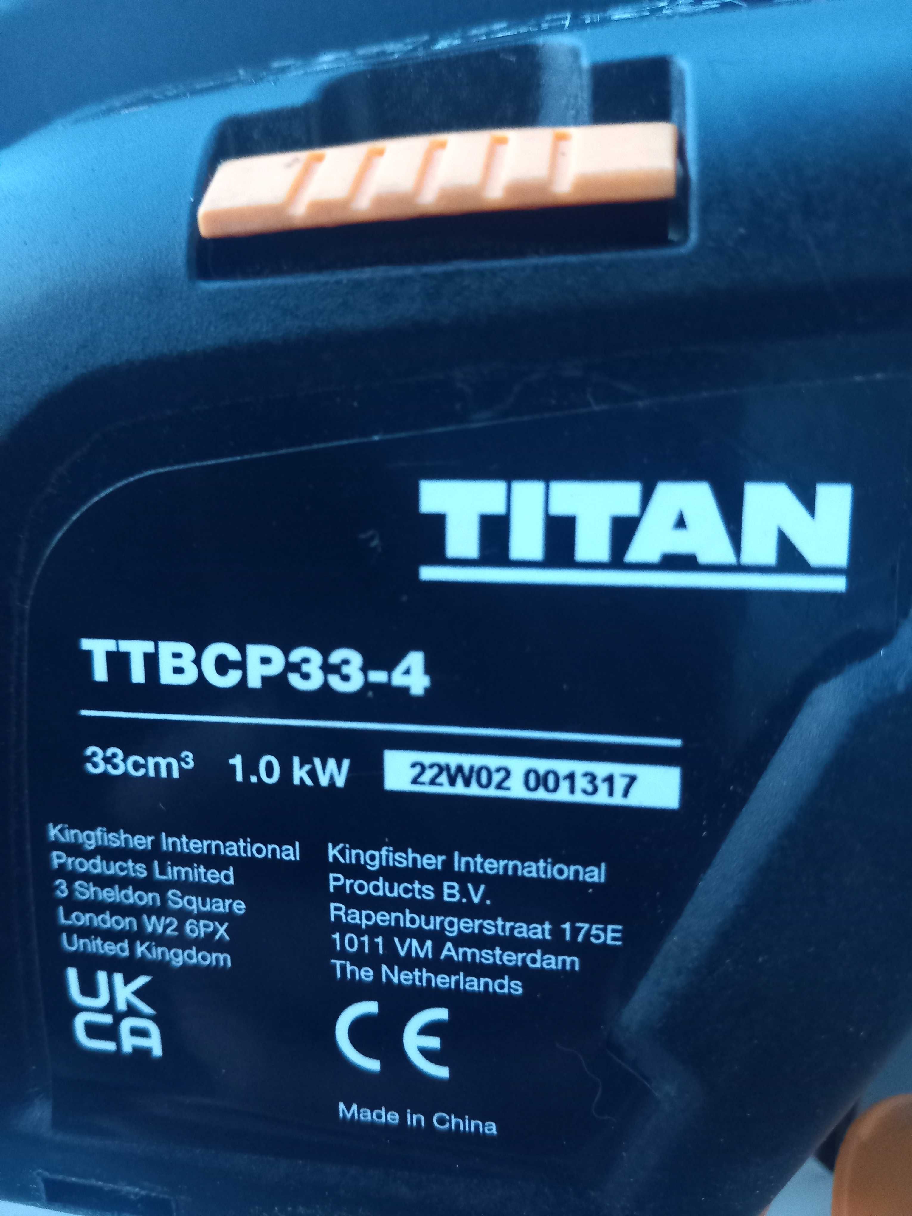 Kosa spalinowa Titan ttbcp33-4 mocna 1,4 KM