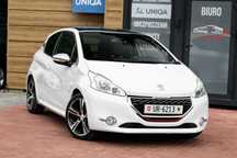 Peugeot 208 1,6 Turbo GTI Nawigacja Tempomat Panorama Dach Klimatyzacja