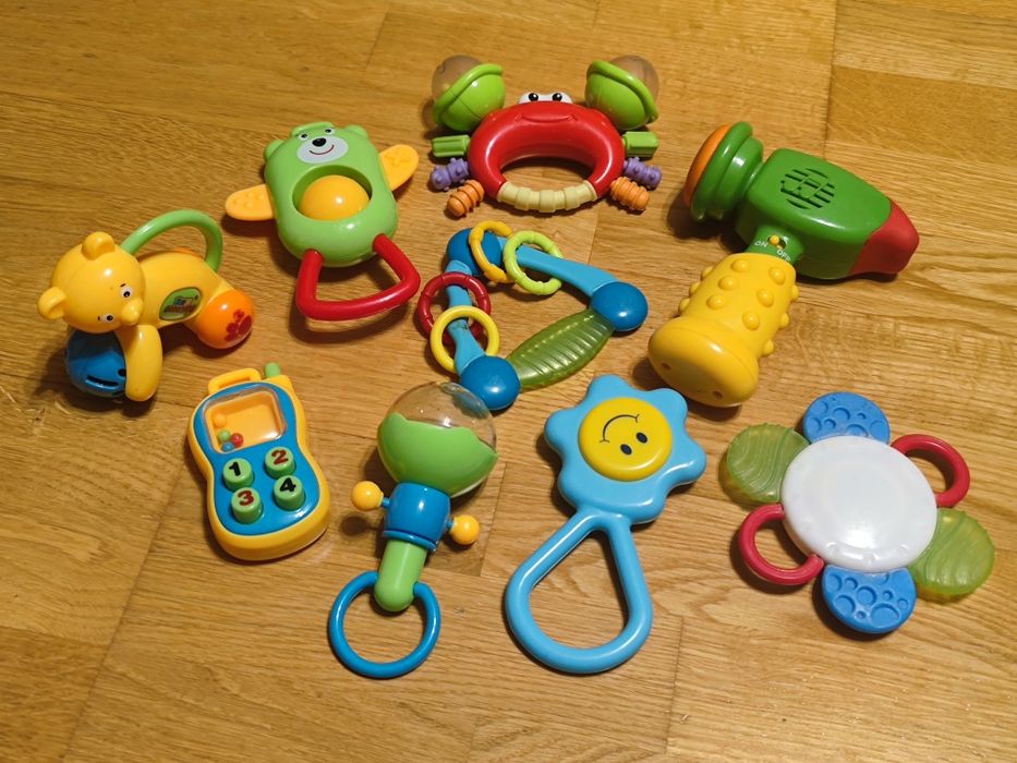 Іграшки звукові для малечі, 9 шт.