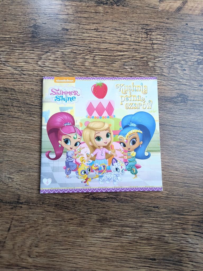Książeczka dla dzieci Shimmer i Shine Kuchnia pełna czarów