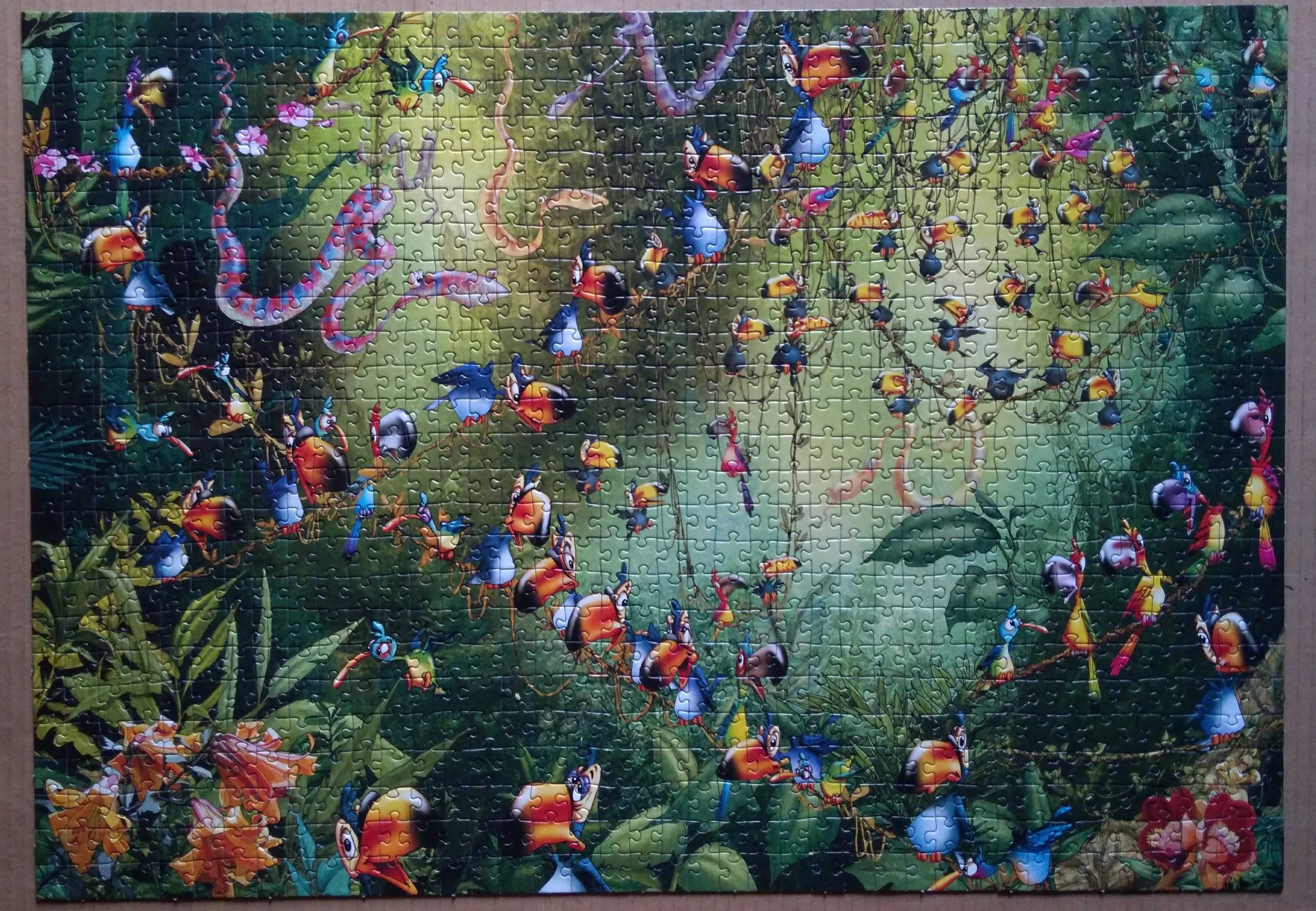 Puzzle Piatnik 1000 Jungle birds