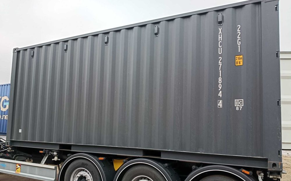 Kontener MORSKI MAGAZYNOWY 6 metrowy (20'HC) Nowy