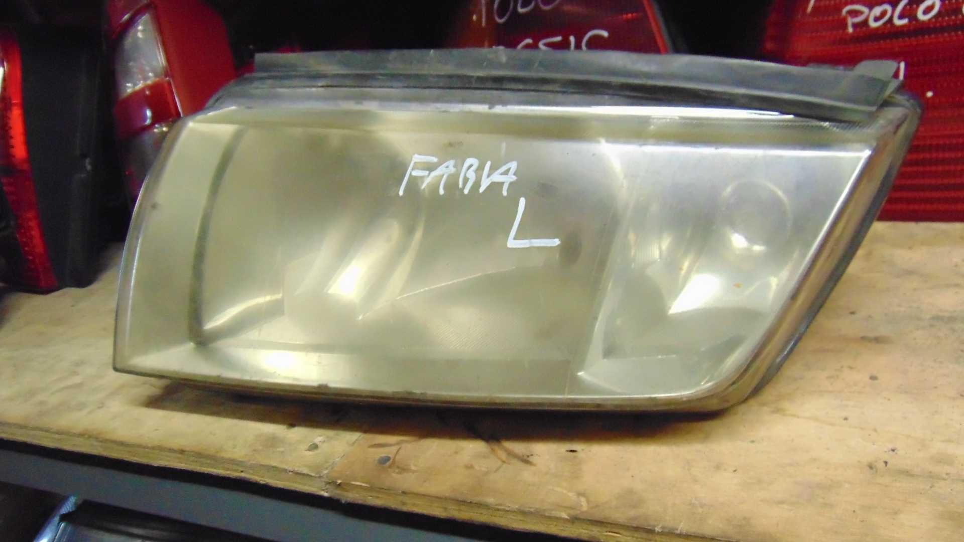 Sty4 Lampa lewa przednia reflektor lewy skoda fabia I wysyłka części
