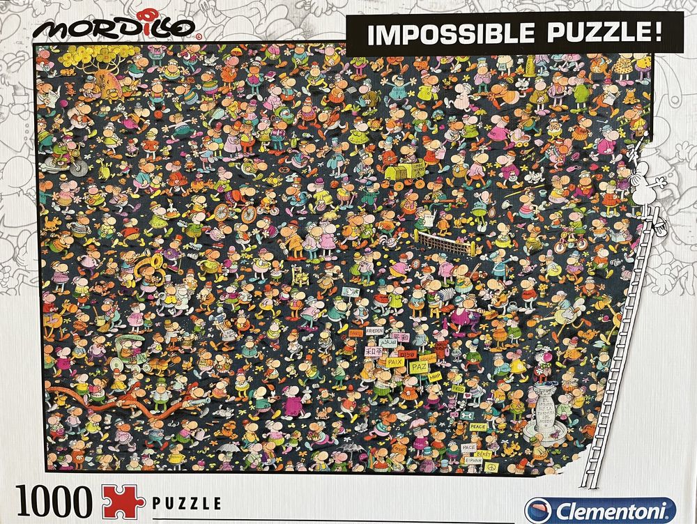 Puzzles 1000 pçs - Troca GRATUITA