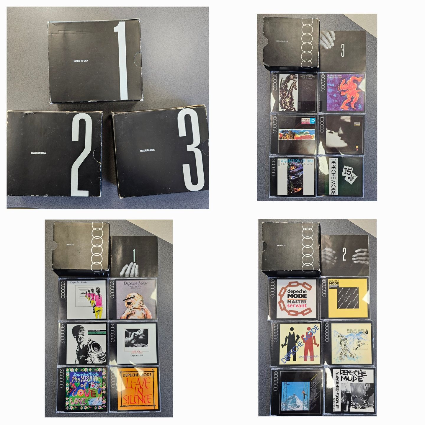 Depeche Mode CD SINGLES  BOX  1- 3