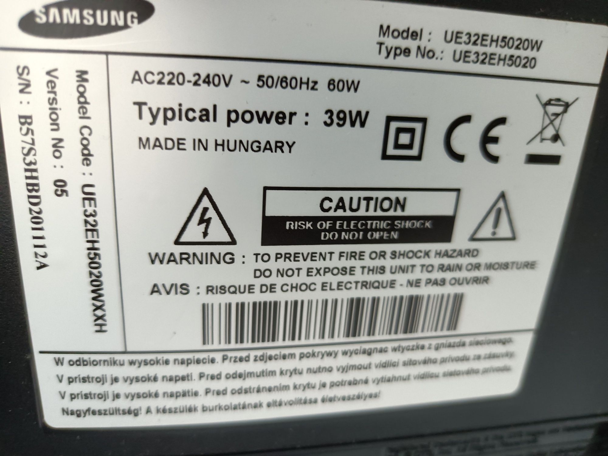 Sprzedam telewizor Samsung 32 cale