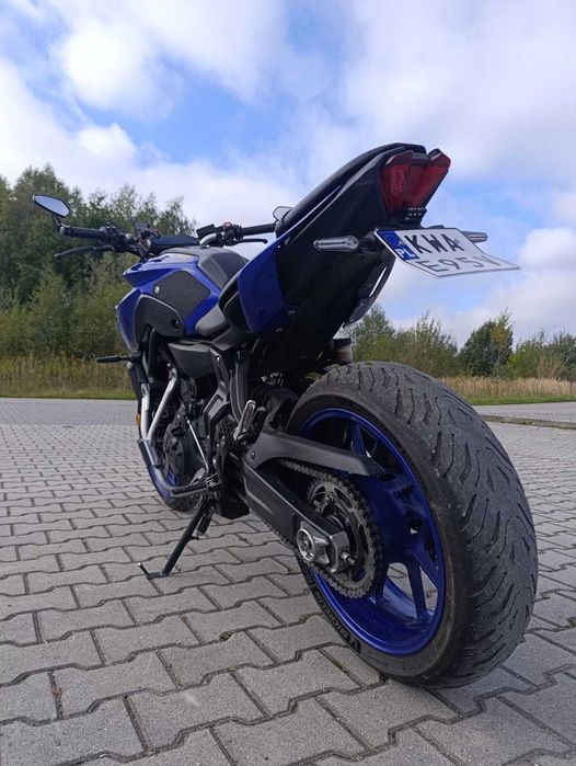 Yamaha Mt 07 Rejestracja 2022r