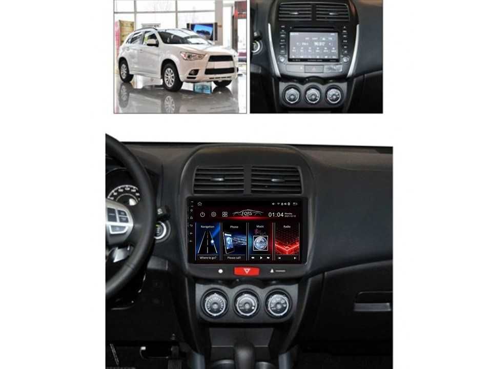 Radio samochodowe Android MitsubishiASX OutlanderSport (10.1") 2010-16
