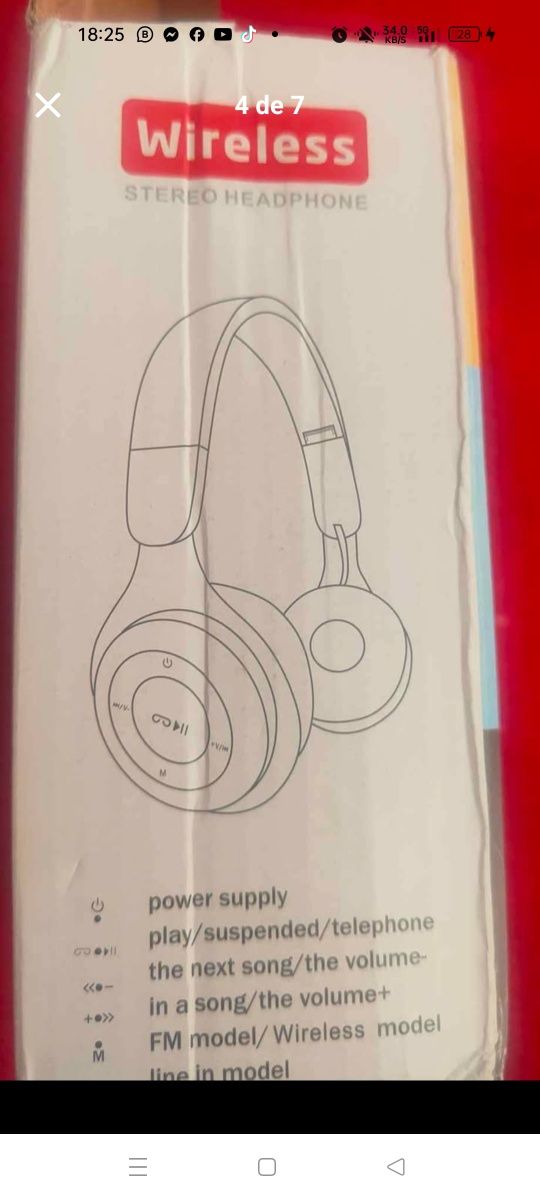 Headphones sem fios