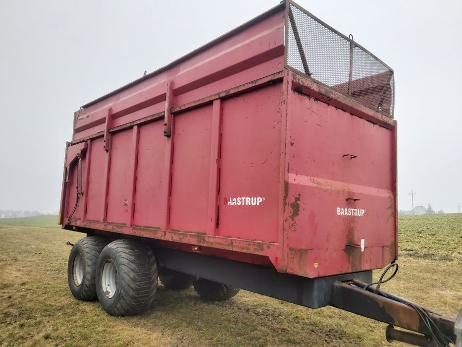 Przyczepa wywrotka tandem  Basstrup 16t  Rok 2006 Zarejestrowana