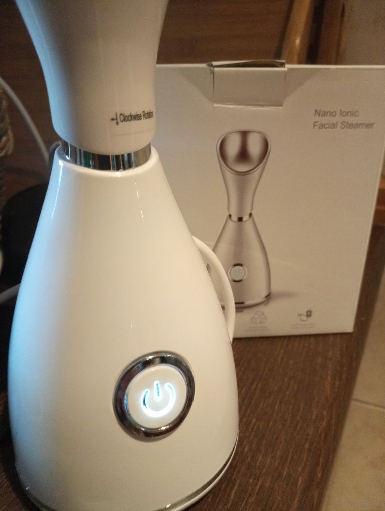 Tratamento facial Nano ionic vaporizador tratamento sauna