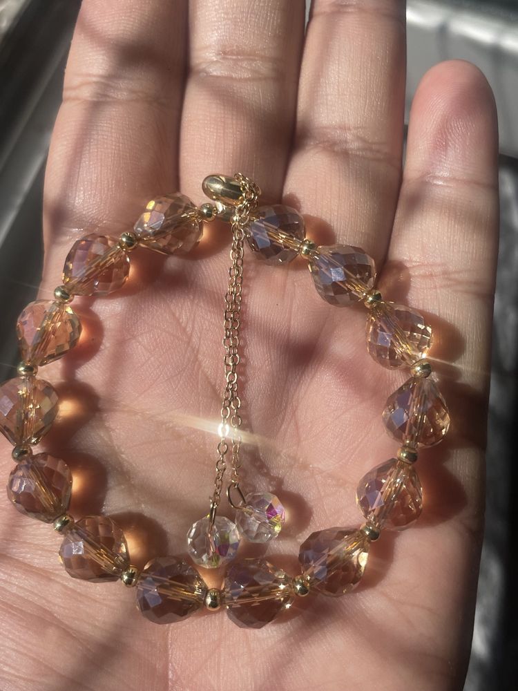 Pulseira de cristal temperado