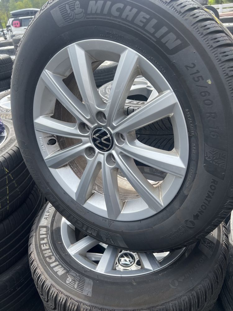 *Komplet alufelg 5x112 16” volkswagen audi skoda seat