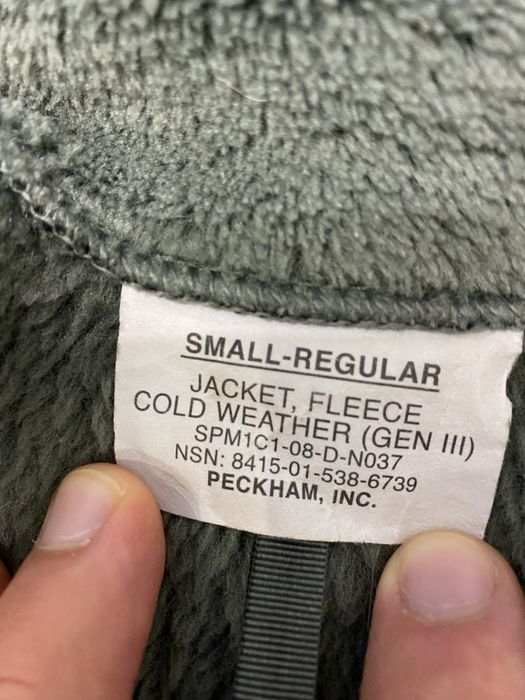 Флісова куртка ECWCS Gen III Level 3