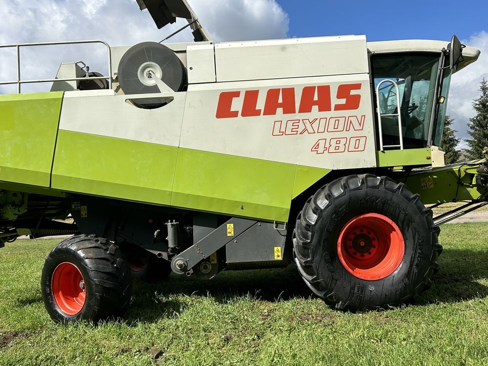 Kombajn Claas Lexion 480  Mercedes v6 Heder Vario 7.5m