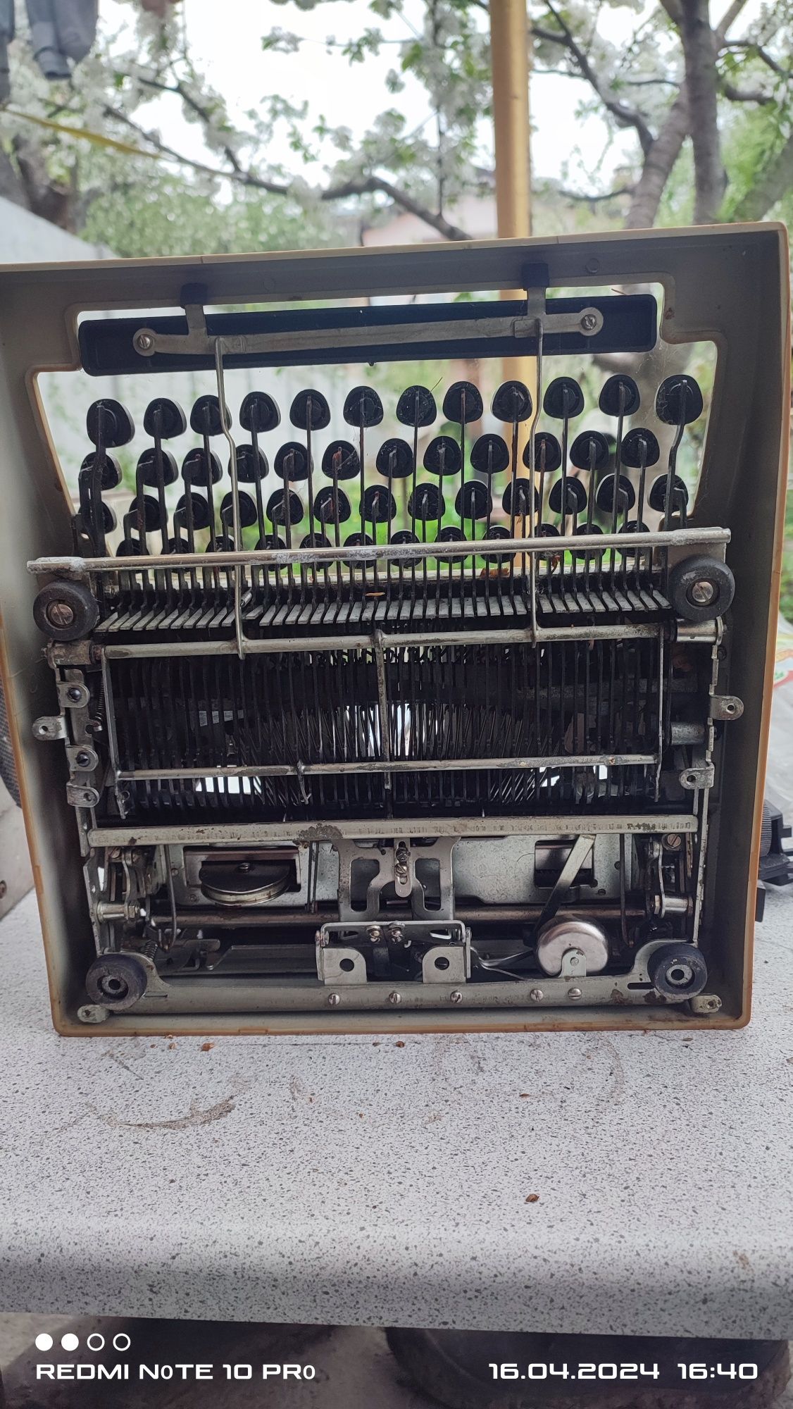 Печатная машинка  времён ссср Opmex