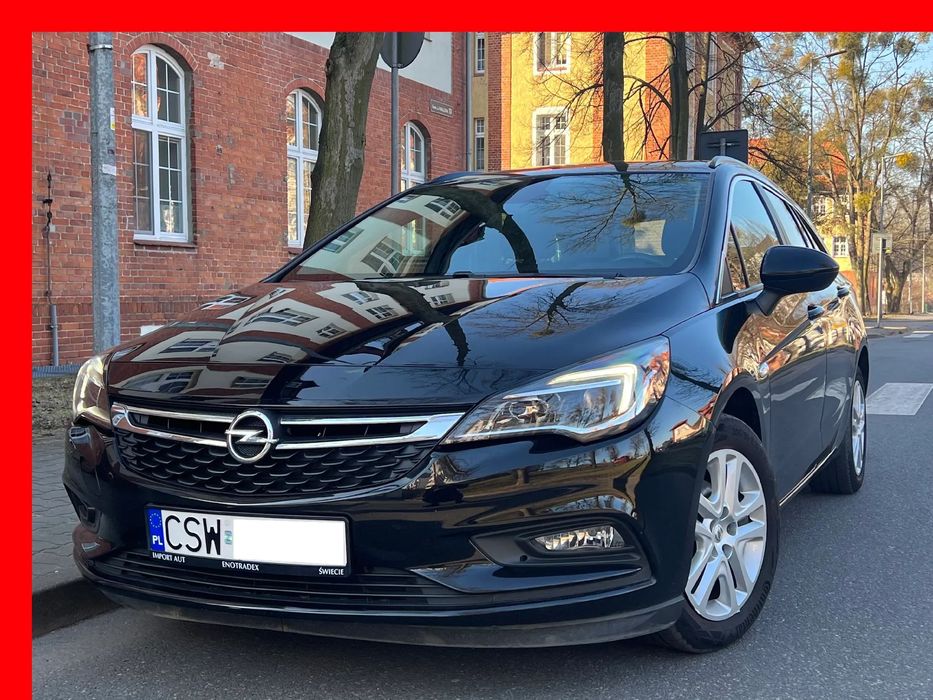 Opel Astra 2018r. 1.6d 110km LIFT chromy Navi 23% brutto