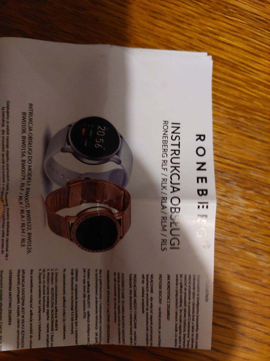 Roneberg RLF damski Smartwatch