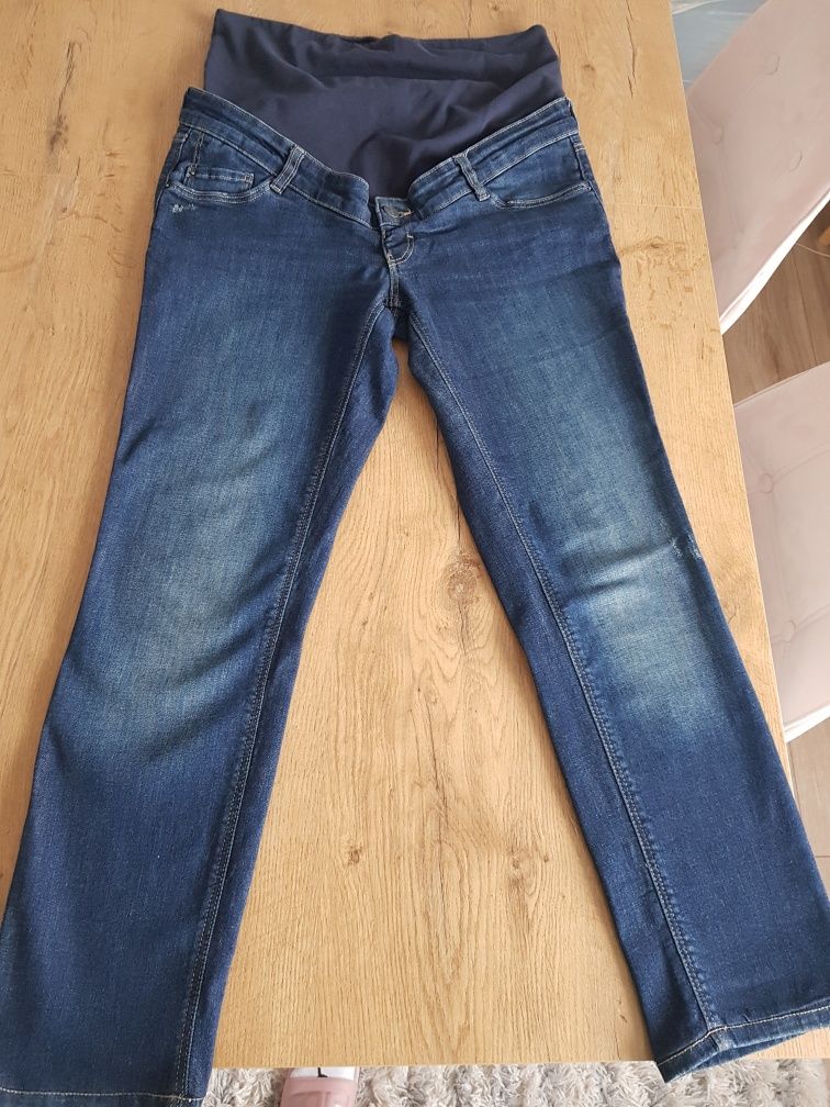 Jeansy ciążowe C&A roz. 40 Slim