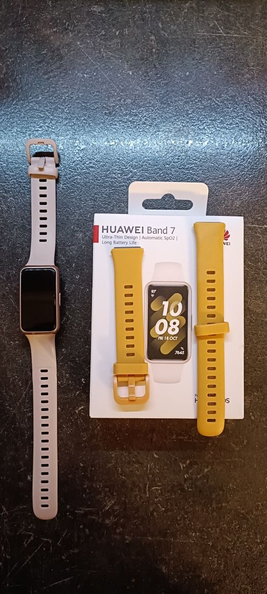 Huawei band 7 + dodatkowy pasek