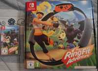Nintendo Switch jogo Ring Fit Adventure Completo