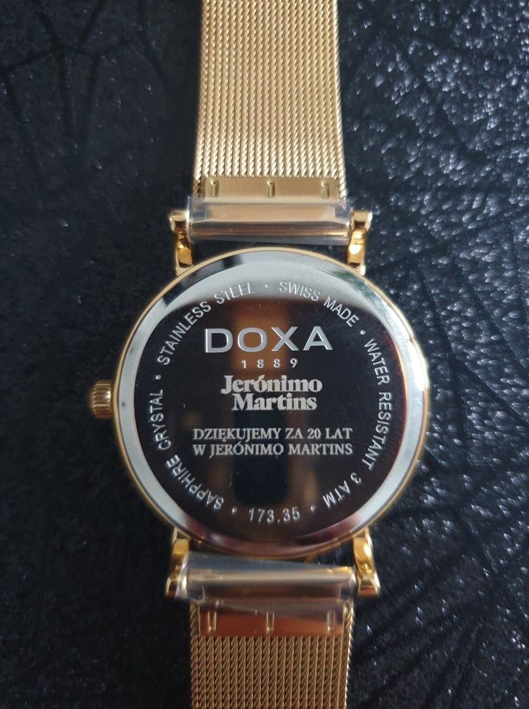 NOWY!! Zloty zegarek Doxa