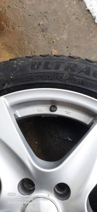 Титани з резиною на passat