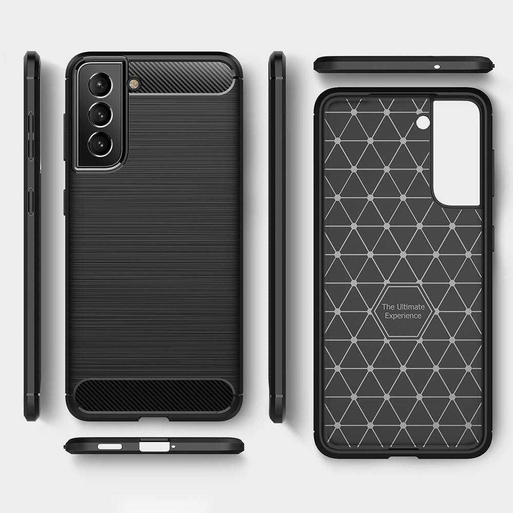 etui Carbon Case czarne Samsung: S20 FE, S21, S21+, S22,S22+,S22 ultra