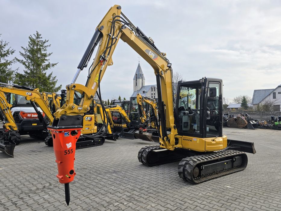 Młot hydrauliczny wyburzeniowy 275kg Rammer BR555 koparka 3,2 - 8t