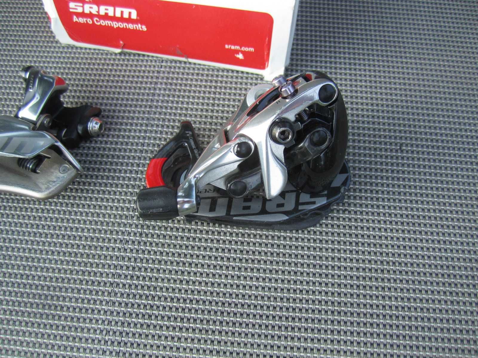 Napęd Sram Red manetki TT500 Aero 2x11 czasówka TT
