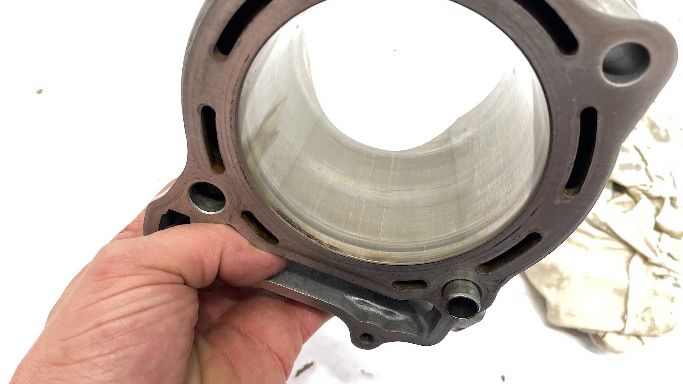 Suzuki Rmz 450 05do08 Cylinder z tłokiem sel.B Częśc
