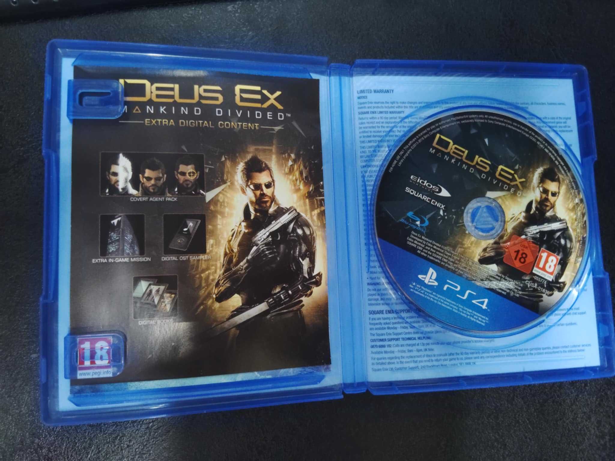 Deus Ex: Mankind Divided PS4 Polskie napisy są w grze