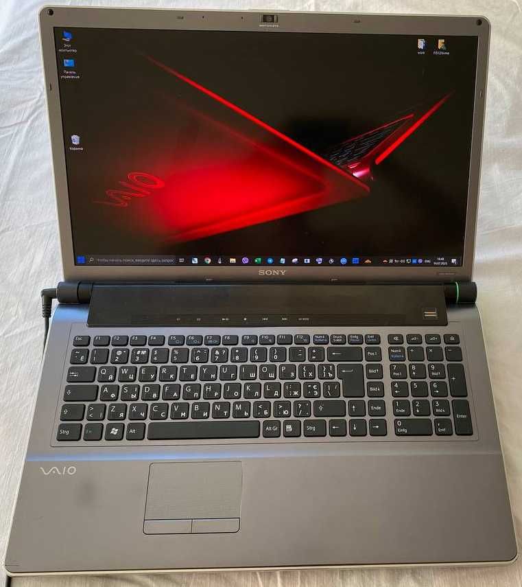 ноутбук Sony VGN-AW11XU 18,4" FullHd/C2D T9600/4Gb/GeForce 9600M GT