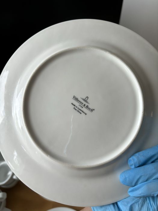 Talerz gryfowany rzeźbiony villeroy & boch luxembourg