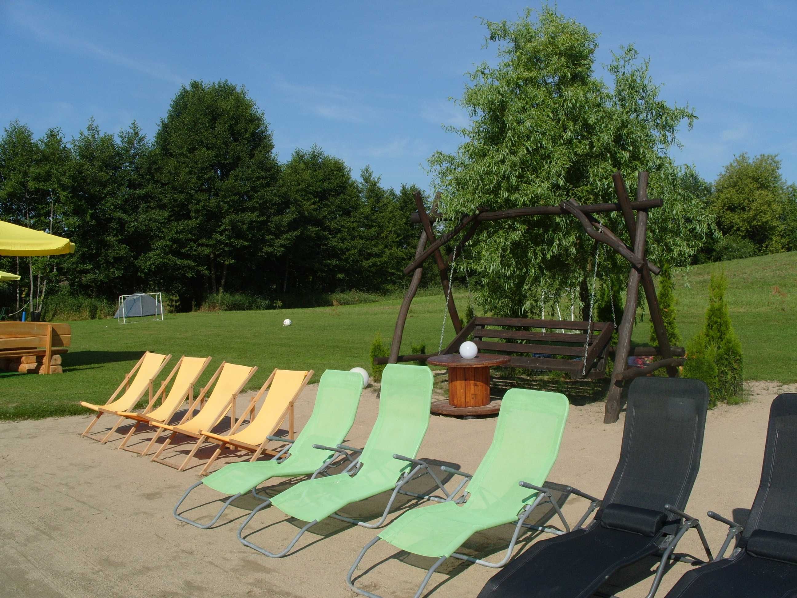 MAZURY Domek 2 nad jeziorem-własna plaża +sprzęt pływający