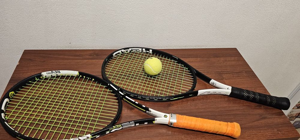 Rakiety tenisowe - 2 sztuki do debla-  Head YouTek IG Radical MP