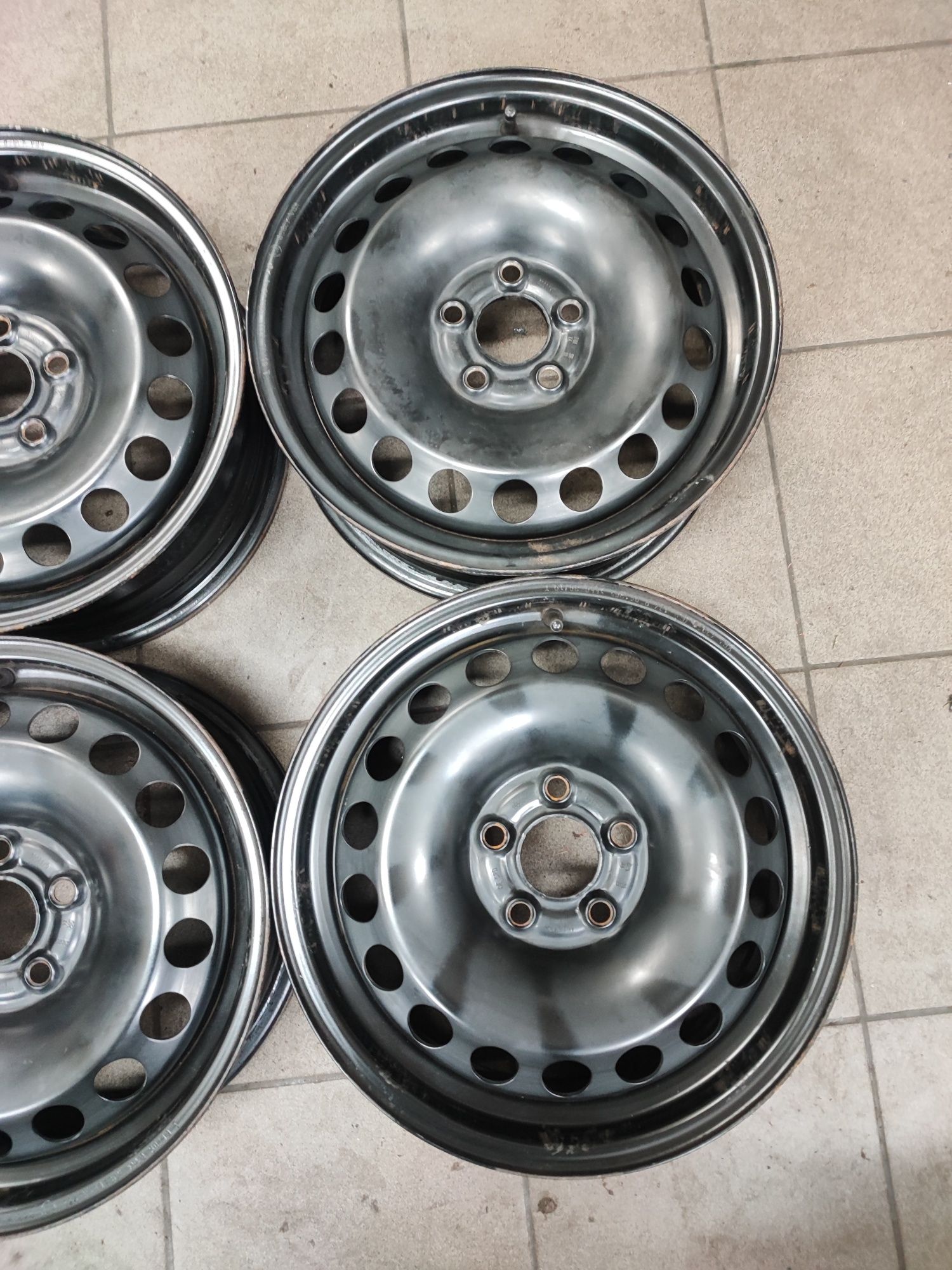 Felgi Stalowe VW Volkswagen 5x100 15" 5.5J ET40 Polo Fabia Rapid 15